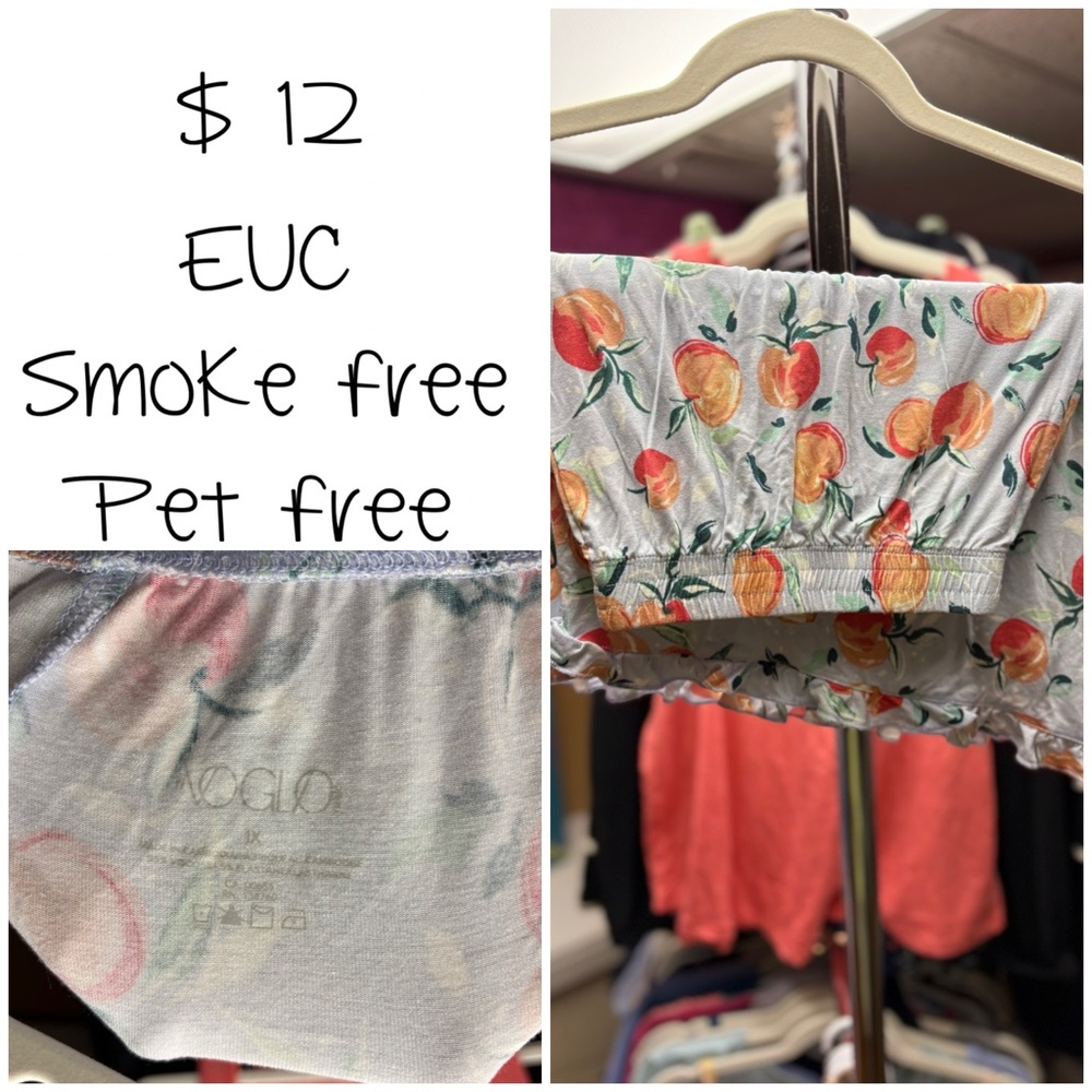 Penningtons sleep shorts Peach Print